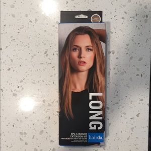 NIB blonde 8pc hair extensions clip ins
